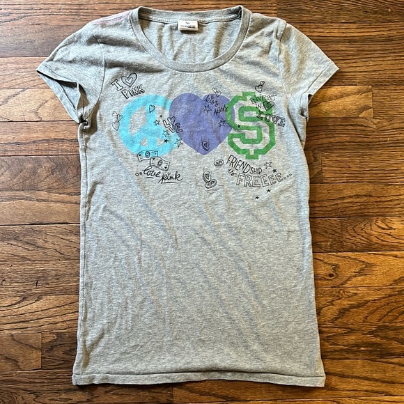 VS PINK Y2K tee M - Picture 1 of 4